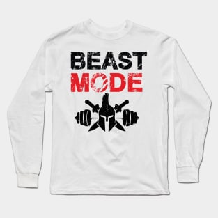 Beast mode training Long Sleeve T-Shirt